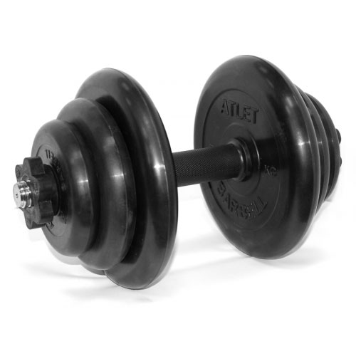 Гантель разборная 20 кг MB Barbell MB-FdbM-At19