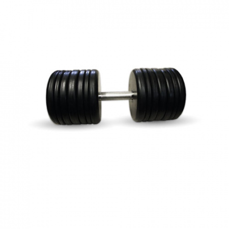 Гантель черная "Классик" 57 кг MB Barbell MB-FdbEM-B57