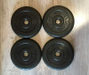 Диск обрезиненный, черного цвета, 31 мм MB Barbell MB-PltB31-5